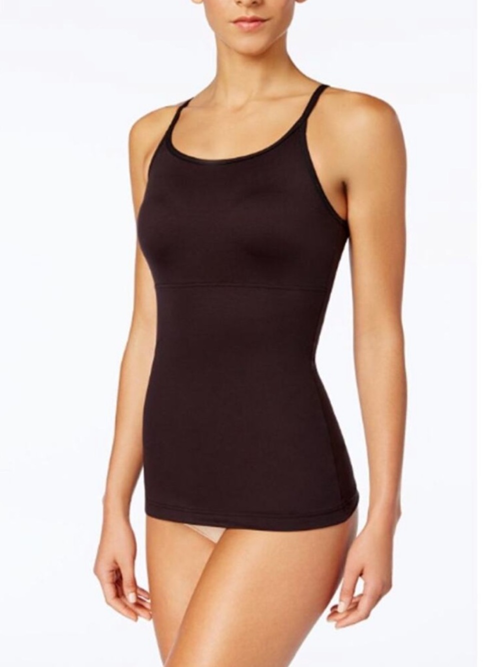 Black Shapewear Camisole Tank Maidenform XL - Picture 2 of 5